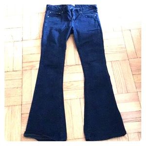 Free People flare bottom jeans size 27